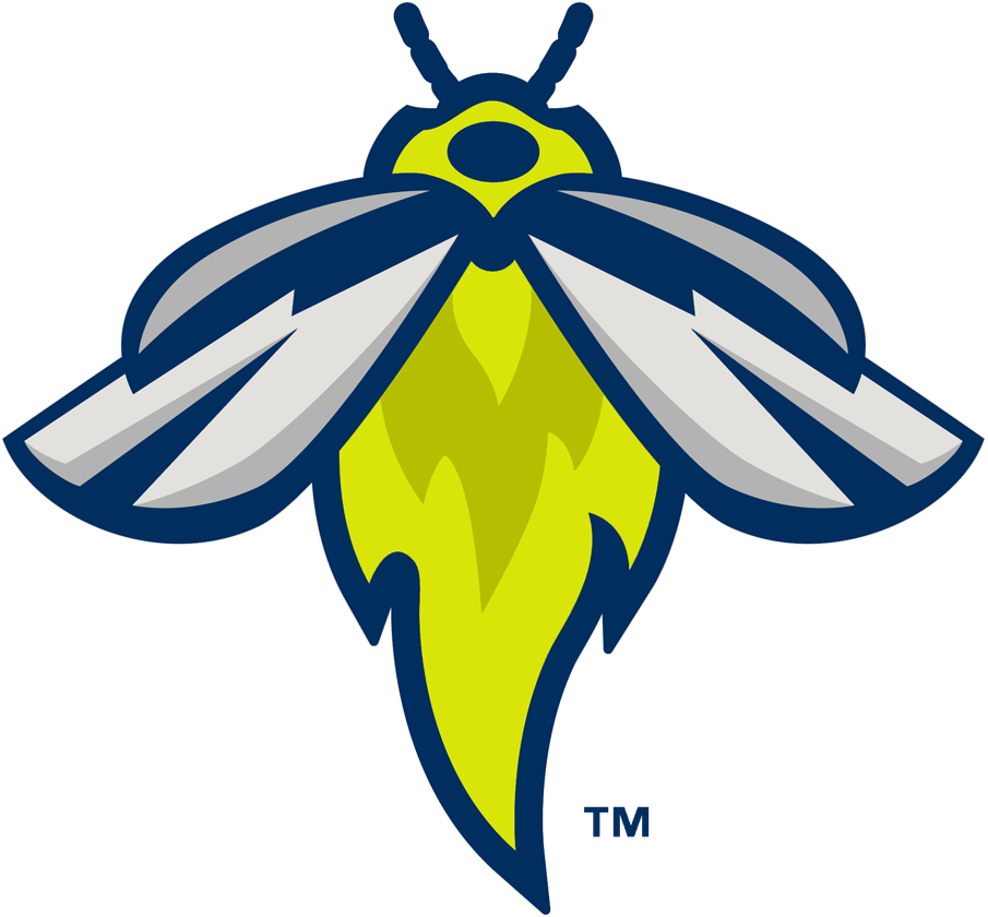 Columbia Fireflies 2016-Pres Secondary Logo decal supplier